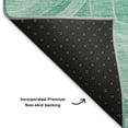 thumbnail image 5 of Addison Rugs Mayfield Premium Machine Washable Transitional Geometric Teal Rectangle Rug, 8' x 10', 5 of 7