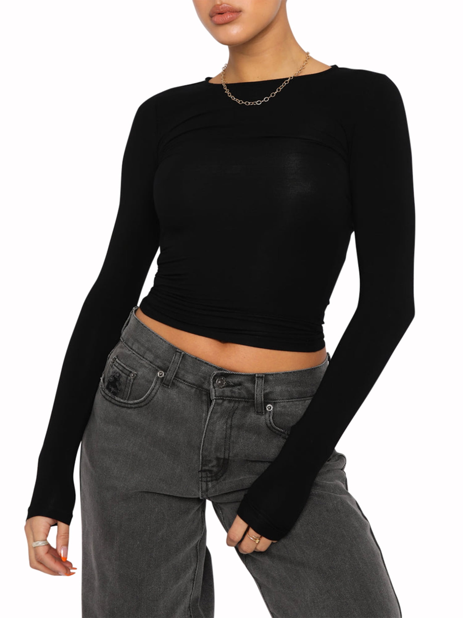 women tight long sleeve shirt