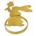 thumbnail image 4 of Easter Napkin Rings, Easter Bunny Design, Blue and Brown, Set of 4, 4 of 5