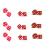 Casino Las Vegas Dice - Cake Side Designer Strip - Edible Cake/Cupcake Party Topper 3 Strips per sheet