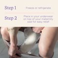 thumbnail image 2 of Lansinoh Postpartum Cooling Pads, 12 Count, Witch Hazel & Aloe Vera, Soothing Care for New Moms, One Size, Cotton, 2 of 9