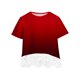thumbnail image 1 of Camisas QIIBURR para niñas, talla 7-8, camisa para niñas, cuello redondo, capas, estampado floral, manga corta, linda blusa para niños, camiseta de encaje, camisas para niñas, talla 7-8, 1 of 5