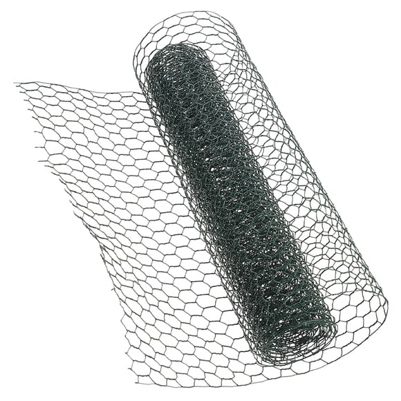 Red de alambre para jardín, cerca de alambre para gallinero, red para aves de corral, malla de alambre hexagonal