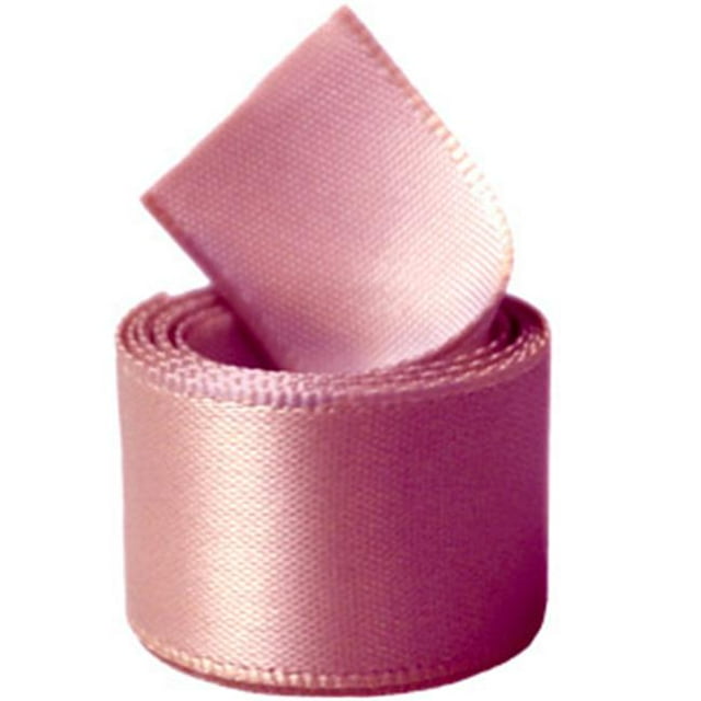 Papilion R07430538016850YD Ruban Satin Simple Face de 1,5 Po, 50 Verges - Rose Colonial