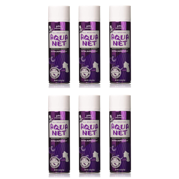 Aqua Net Extra Super Hold Professional Hair Spray Unscented 11 Oz 6 Pack Walmart Com Walmart Com