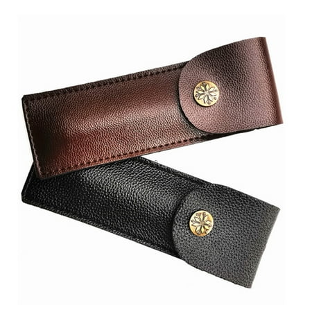 

2 Pcs Leather Tool Bag Pouch Seal Carving Knife Case Tableware Safety Mask Pu