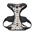 thumbnail image 5 of Lsque Cute Cats Dog Harness, No-Pull Pet Harness with 2 Leash Clips, Adjustable Soft Padded Dog Vest with Easy Control Handle for Large Dogs-X-Large, 5 of 9