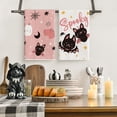 thumbnail image 5 of Sm:)e Pink Boo Spooky Ghost Halloween Kitchen Dish Towels 18 x 26 Inch Set of 4, 5 of 6