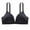 Black, variant on Admvng Push Up Bra for Women Ladies Traceless Comfortable No Steel Ring Thin Style Breathable Gathering Bra Underwear S-5XL