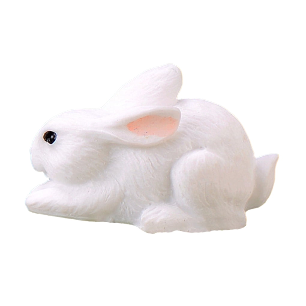 ADVEN Creative Rabbit Statue Practical Lovely Exquisite Vivid Bunny