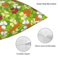 thumbnail image 3 of Yiaed St. Patrick's Day3 Print Pillow Covers Super Soft Decorative Square Throw Pillow Covers Case Cushion Covers for Sofa Couch Bedroom Car Decor（No pillow core）-24"x24", 3 of 7