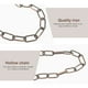 thumbnail image 2 of EeaseMX 1 cadena de accesorios para candelabros, cadena de hierro para arte, cadena de luces colgantes de cristal, decoración, 2 of 8