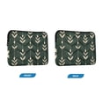 thumbnail image 7 of FORMRS 15-15.6 inch Laptop Sleeve Case Soft Carrying Quilted Computer Bag Cover, Green Plants, 7 of 7