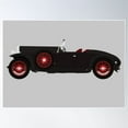 thumbnail image 2 of Alvis 12/60 'Beetleback' Sports Car (Black) Poster Wall Art, Modern Wall Decor For Living Room Bedroom, 24x36 UNFRAMED, 2 of 3