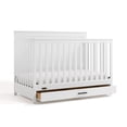 thumbnail image 3 of Graco Tristan Convertible Crib With Drawer - White, 3 of 12