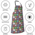 thumbnail image 5 of Kdxio Daisies Flowers Apron with Pockets Adjustable Kitchen Aprons for Men Women Waterproof Aprons for Cooking,Drawing,Crafting, Baking Household Cleaning, 5 of 8