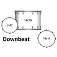 thumbnail image 5 of Ludwig NeuSonic 3-Piece Downbeat Shell Pack With 20" Bass Drum Satin Royal Blue, 5 of 5