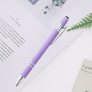 weibbin Aluminum Rod Pen Spray Adhesive Click Pen -use Screen Business Student Writing Ballpoint Pen 5pc 10ml