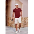 thumbnail image 4 of Camiseta COOFANDY casual para hombre de manga corta de verano, 4 of 6