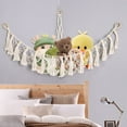 thumbnail image 4 of Stuffed Animal Hammock  Hanging Toy Storage Organizer with Tassels, 4 of 11