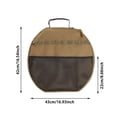 thumbnail image 3 of BotaniNest Pochette Ronde pour Poêle à Griller en Tissu, Résistante à l'Usure et aux Déchirures, avec Poignée Robuste, pour Cuisson en Plein Air, Camping, BBQ, Pique-Nique, 3 of 6