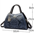 thumbnail image 2 of Bolso de piel de vaca para mujer, bandolera de cuero, marca famosa, diseñador de lujo, novedad, 2 of 6