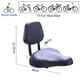 thumbnail image 2 of Sillín De Bicicleta Con Respaldo Suave Y Cómodo Respaldo Asientos De Bicicleta Asiento De Triciclo Para Bicicleta De Montaña Bicicleta De Carretera Vogacara OD013996-00, 2 of 6