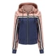thumbnail image 2 of Chaqueta para mujer Abrigo impermeable de manga larga Cordón con capucha Outwear Chaquetas de retazos Fridja  po5235, 2 of 6