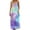 #0265-Light Blue, variant on Uootdi Womens Maxi Dresses Spaghetti Strap Tropical Print Backless Tie Back Loose Fit Flowy Long Dresses Sundresses Boho Vacation Style Gift