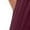 Burgundy-XL, variant on Women's cotton and linen leggings, high-waisted, casual, loose-fitting, straight-leg with pockets.