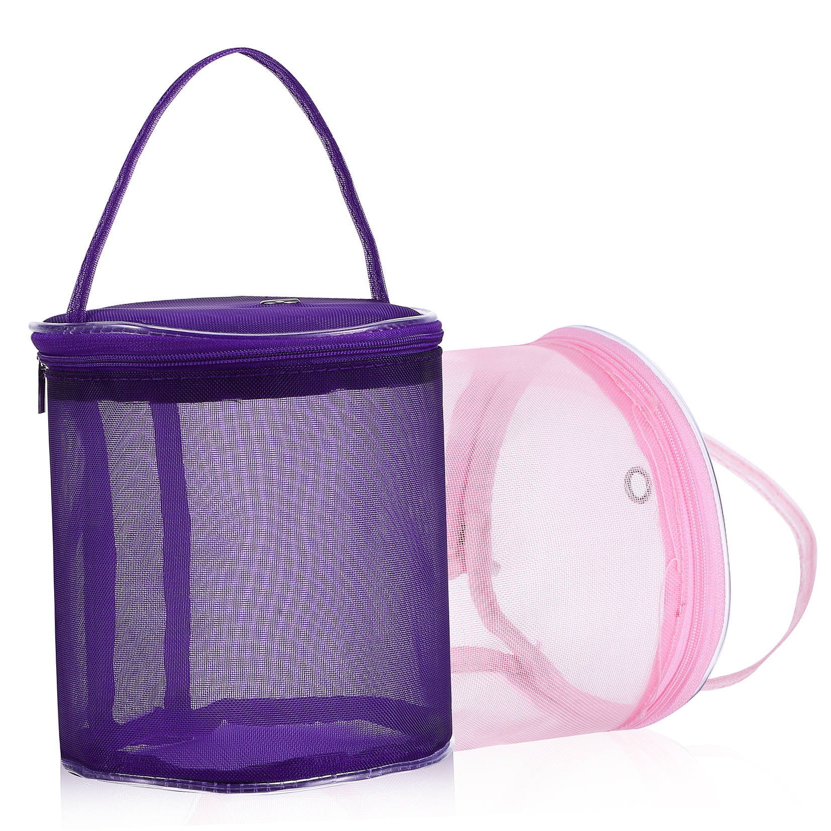 SWETRACE yarn project bag Knitting Basket Nylon Purple 2 Pcs