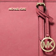 Michael Kors Women's Jet Set Travel Saffiano Leather Small Top zip Shoulder Tote - 35S0GTVT1L-ltbry