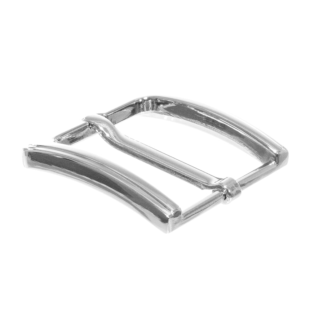 Silver Belt Buckle-replacement Belt Buckle-plain Belt Buckle Gunmetal Tone  Metal Buckle Silver Tone Buckle Fits Belt up to 23mm Width 