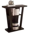 thumbnail image 3 of Coaster Table Console de Rangement Moderne en Bois avec 2 Étagères en Cappuccino, 3 of 3