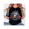 thumbnail image 1 of i Came i Saw i Had anxiety T-shirt, Mental Health T-shirt, Funny Mama T-shirt, Bright Doodle, Sarcastic Skeleton T-shirt Cotton Top, 1 of 6