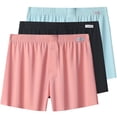 thumbnail image 3 of Lopecy-Sta Quick Dry Shorts for Men Gift for Men 3pc Fashion Solid Color Lounge Shorts Breathable Soft Lightweight Simple Active Shorts Sleep Bottoms, 3 of 3