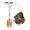 B Spreader with Bag, variant on DOLITY Fertilizer Spreader Time Saving Gardening Tool for Farm Backyard Fruit Trees Spreader with Bucket