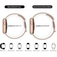thumbnail image 3 of 4 bandas de silicona líquida compatibles con Apple Watch Band 49/46/ 41/ 45/ 38/ 42/ 40/ 44mm Mujeres Hombres, correas de repuesto suaves compatibles con iWatch Ultra 2Series 10 9 8 7 SE 6 5 4 3 2 1, 3 of 13