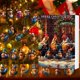 thumbnail image 5 of Puntoco Caja de cuenta regresiva navideña 24 días de sorpresas Lindo colgante de acrílico Esencial navideño para decoración y colección, 5 of 6