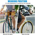 thumbnail image 3 of Promotion d'Automne, Vélo Poignet Miroir Réglable Grand Angle Vélo Miroir de Sécurité Vélo de Montagne Sangle pour Réflecteur de Guidon Miroir Extérieur, 3 of 4