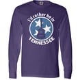 thumbnail image 3 of Inktastic I'd Rather Be in Tennessee Long Sleeve T-Shirt, 3 of 5