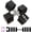 Black, variant on 15LB 20LB 30LB 40LB 50LB Adjustable Dumbbell Set Free Weights Dumbbells Set for Women Men Hand Weights Sets Adjust Dumbbell Weight Sets for Home Gym Exercise Workout Strength Training Equipments
