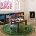 thumbnail image 2 of Feeling Natural 7'7" Round area rug in color Pine, 2 of 7