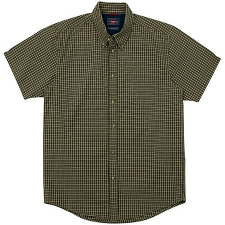 Big Men's Premium Poplin Plaid Shirt