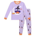 thumbnail image 6 of Miaoju Halloween Pajamas Set Print Top and Pant Set Cotton Home Clothes 2 Piece Pjs, 6 of 6