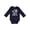Navy, variant on Grandkids Best Grammy Ever Boys or Girls Long Sleeve Baby Bodysuit