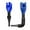 Blue, variant on 2 Pcs Flexible Funnel, Retractable Automotive Fuel Funnel, Flexible Draining Tool, Snap Design (2pcs, Blue)