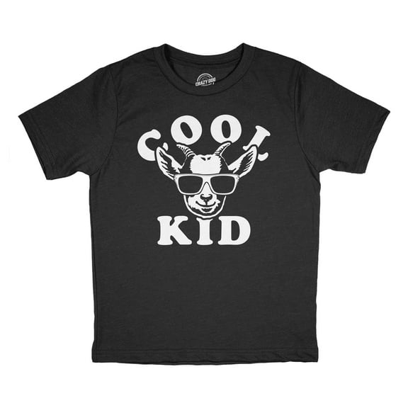 Youth Funny T Shirts Cool Kid Goat Sarcastic Graphic Novelty Tee For Kids