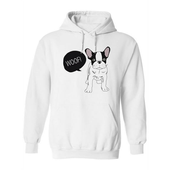 Cute French Bulldog! Hoodie Women -Image by Shutterstock, Female 3X-Large