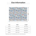 thumbnail image 3 of KLL cute Mushroom Village Print Fleece Throw Blanket, Horizontal Fleece Bedding Cute Soft Blankets Comfy Fleece Flannel Plush Home Decor for Couch & Bed -40"x30", 3 of 9